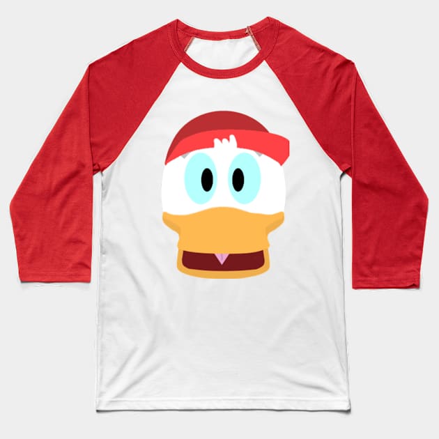 Duck Tales - Huey Baseball T-Shirt by shallahan